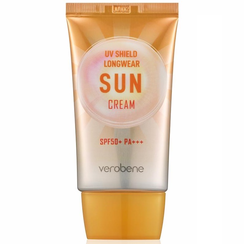 Kem chống nắng Hàn quốc trắng da, không nhờn dính Verobene Sun Cream SPF 50PA+++  40ml/Hộp- Hàng Chính Hãng