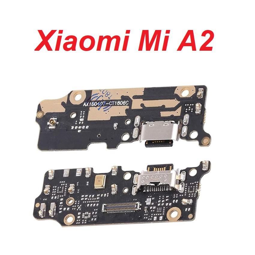 Cụm Chân Sạc Dành Cho Xiaomi Mi A2 / Mi 6X Charger Port USB Main Borad Mạch Sạc Linh Kiện Thay Thế