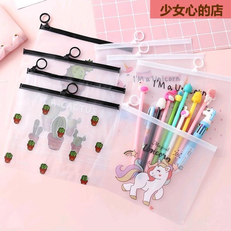 Set 20 Bút Cute Kèm Túi Zip0