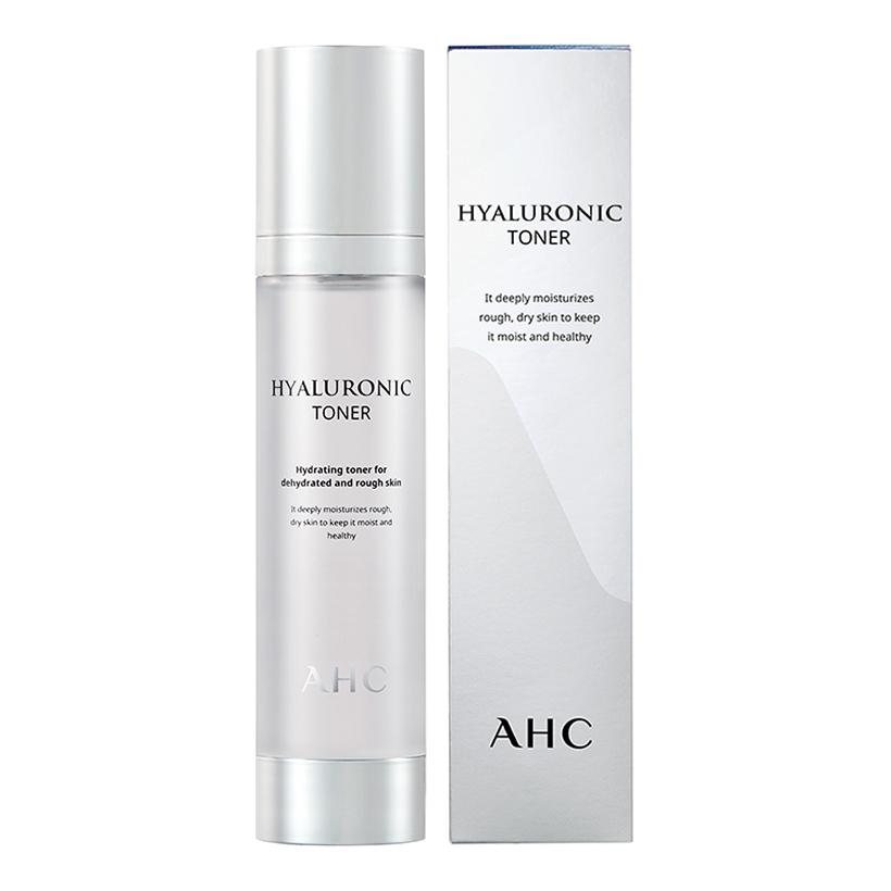 Nước Hoa Hồng Giữ Ẩm Sâu Chiết Xuất Từ Hoa Cúc AHC Hyaluronic Toner (100ml)