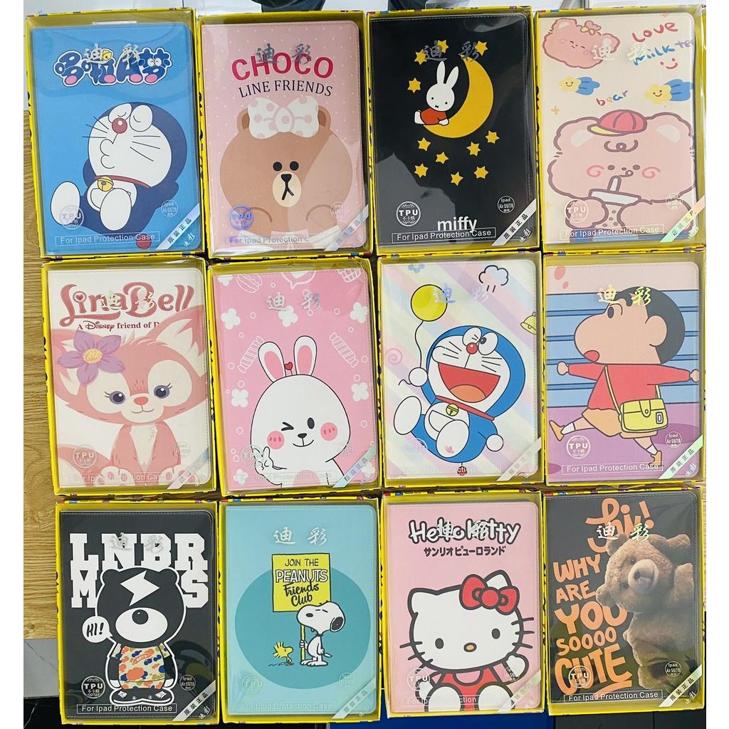 Bao Da iPa In Hình Cute Dành Cho Các Dòng i...pad 5/6/7/8/9 gen 5 gen 6 gen 7 gen 8 màn hình 9.7 inch