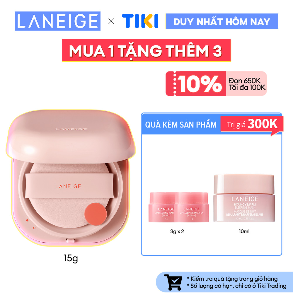 Phấn Nước Căng Bóng 24H LANEIGE NEO Cushion Glow 15g