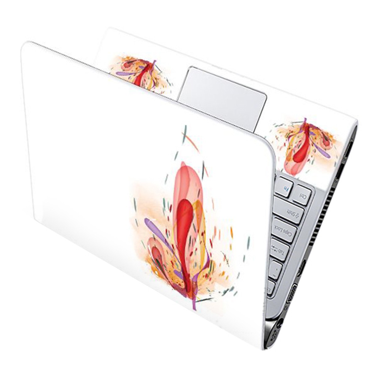 Mẫu Dán Decal Hoa Văn Cho Laptop LTHV 110 cỡ 13 inch