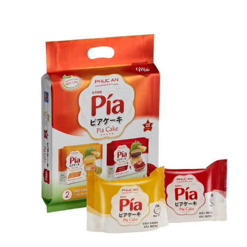 Bánh Pía Đậu Xanh - Đâu Đỏ - Sầu Riêng  Phúc An Bakery