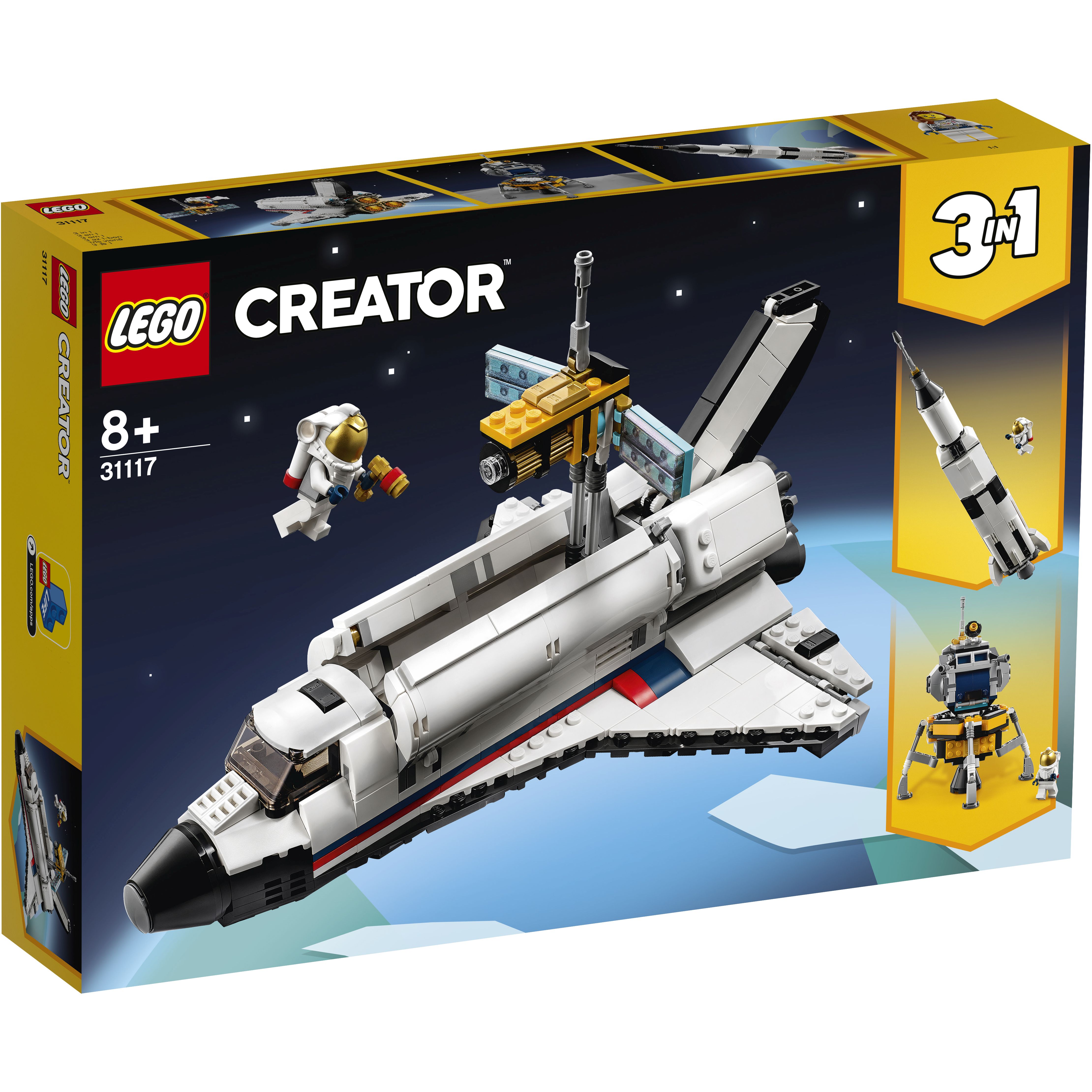 LEGO Creator 31117 Tàu phiêu lưu vũ trụ (486 chi tiết)