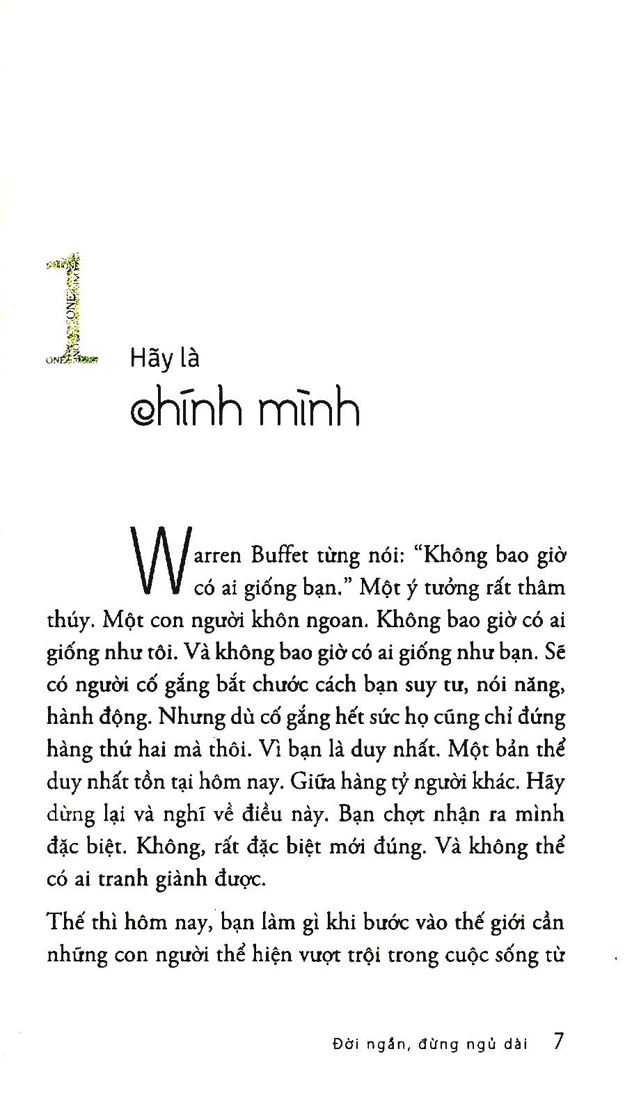 Đời Ngắn Đừng Ngủ Dài (Tái Bản)