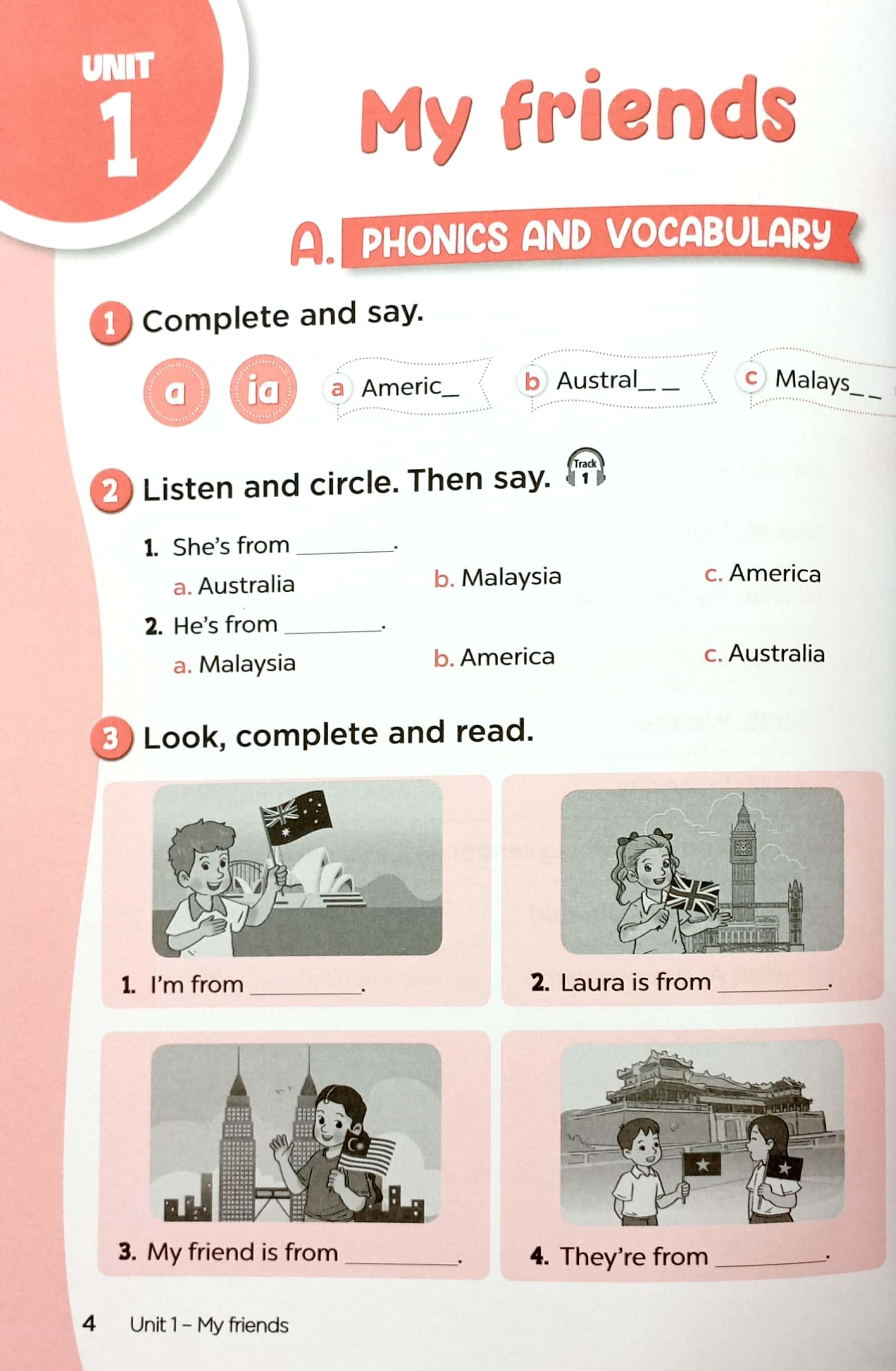 Global Success - Tiếng Anh 4 - Sách Bài Tập