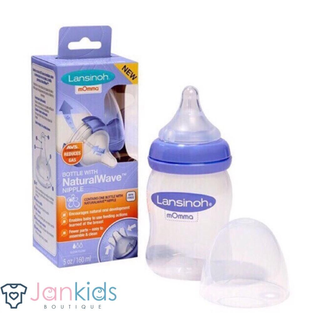 Bình sữa Lansinol Momma 160ml và 240ml