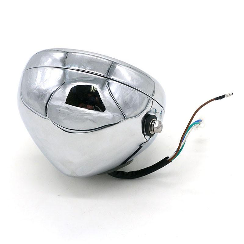 Vòng kẹp gắn đèn pha xe mô tô Cafe Racer Bobber Cruiser cg125 gn125