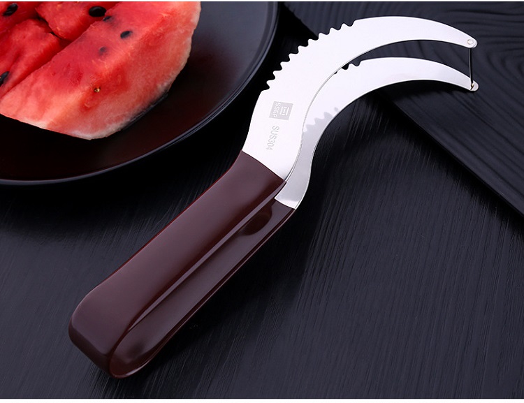 Dụng cụ cắt lát dưa hấu bằng thép không gỉ 304 - Hàng Cao Cấp