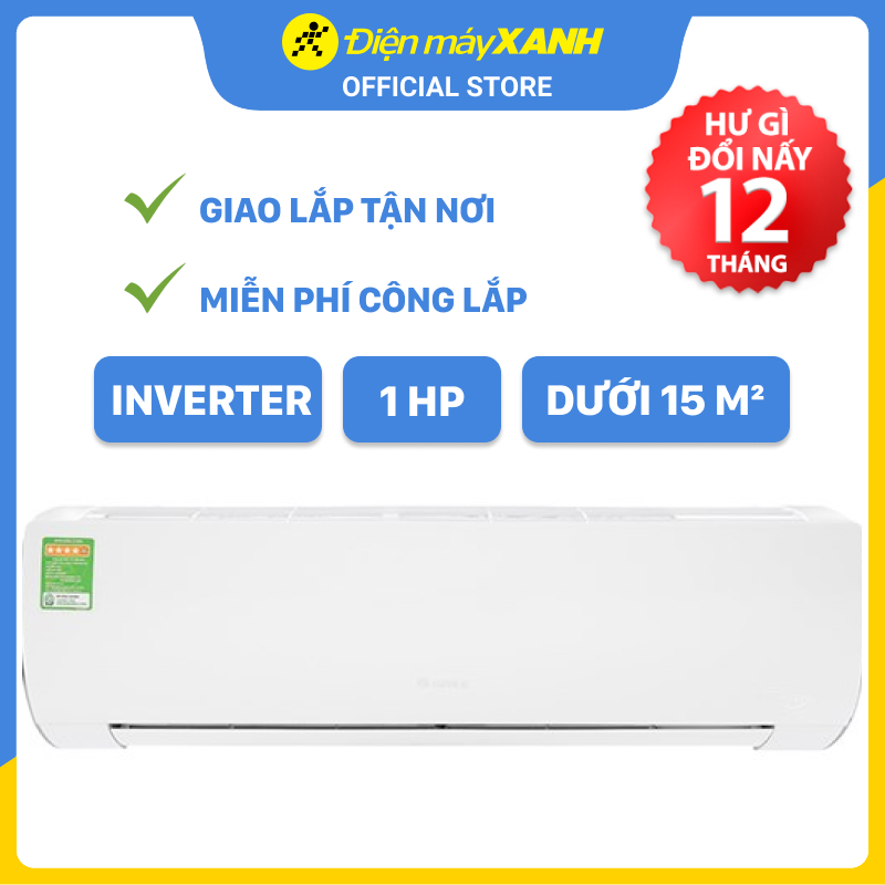 Máy lạnh Gree Inverter 1 HP GWC09FB-K6D9A1W - Hàng Chính Hãng(Giao Toàn Quốc)