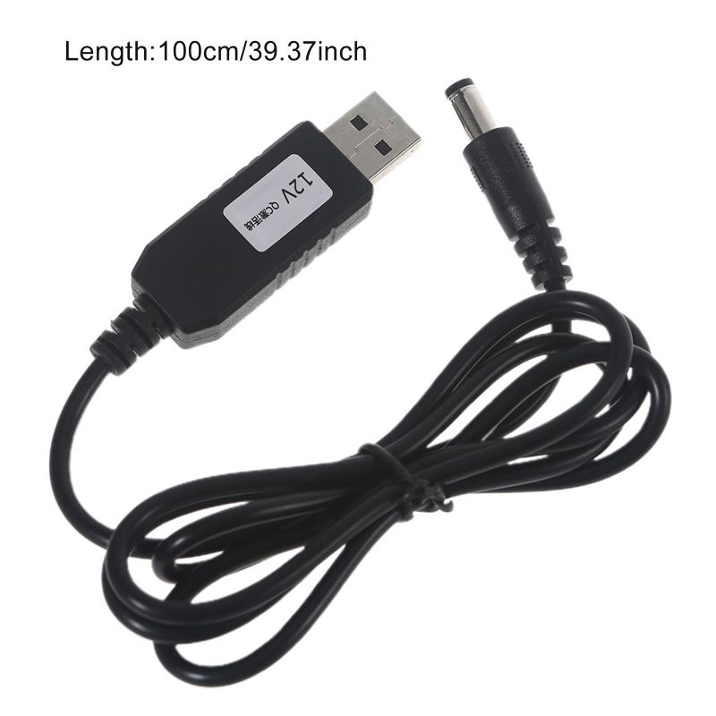 QC3.0 USB đến 3,5/4.4/5,5mm 12V 1.5A Bộ chuyển đổi bộ chuyển đổi nguồn cung cấp điện cho máy ảnh bộ định tuyến WiFi