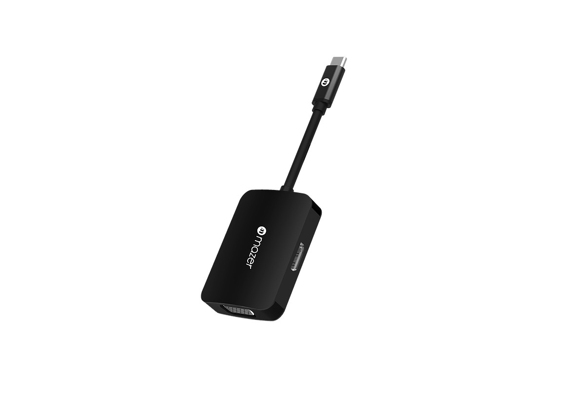 Cổng Chuyển Đổi Mazer USB-C 4-in-1 HUB - hàng chính hãng
