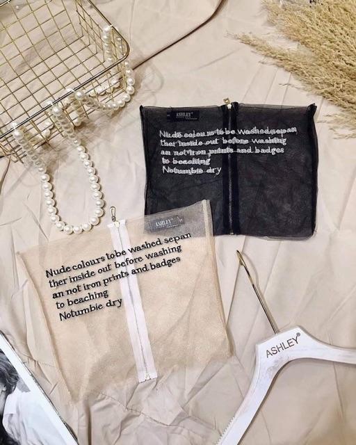 Set áo sơ mi +áo lưới siêu sexy