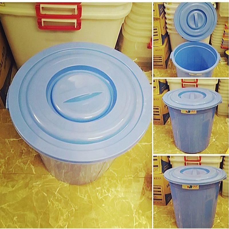 THÙNG NHỰA TRÒN CÓ NẮP ĐẬY CÁC CỠ 25L/35L/50L/60L