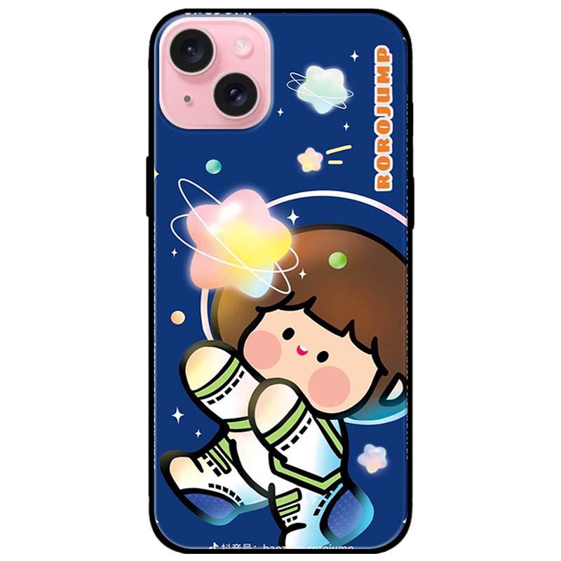 Ốp lưng dành cho Iphone 15 - Iphone 15 Plus - Iphone 15 Pro - Iphone 15 Pro Max - Búp Bê Xanh và Sao - Hàng Chính Hãng