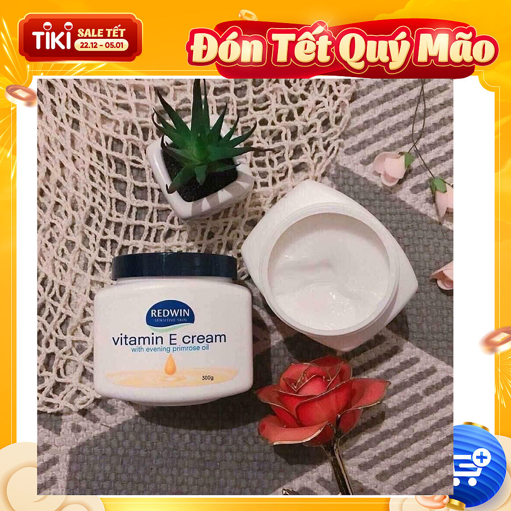 Hình ảnh Kem dưỡng da nhập khẩu ÚC Redwin Cream with Vitamin E 300g