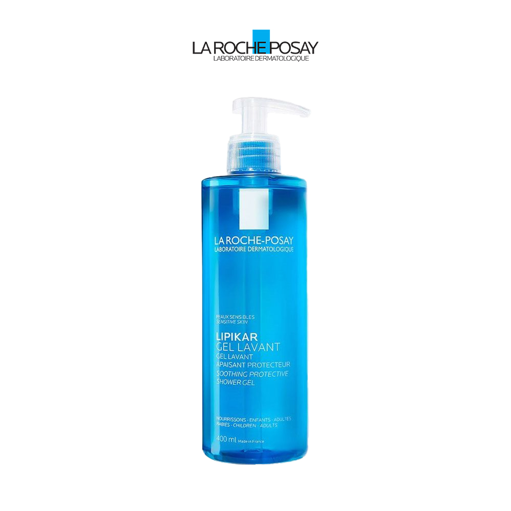 Gel tắm làm sạch làm dịu và bảo vệ da nhạy cảm La Roche-Posay Lipikar Lavant Shower Gel 400ml