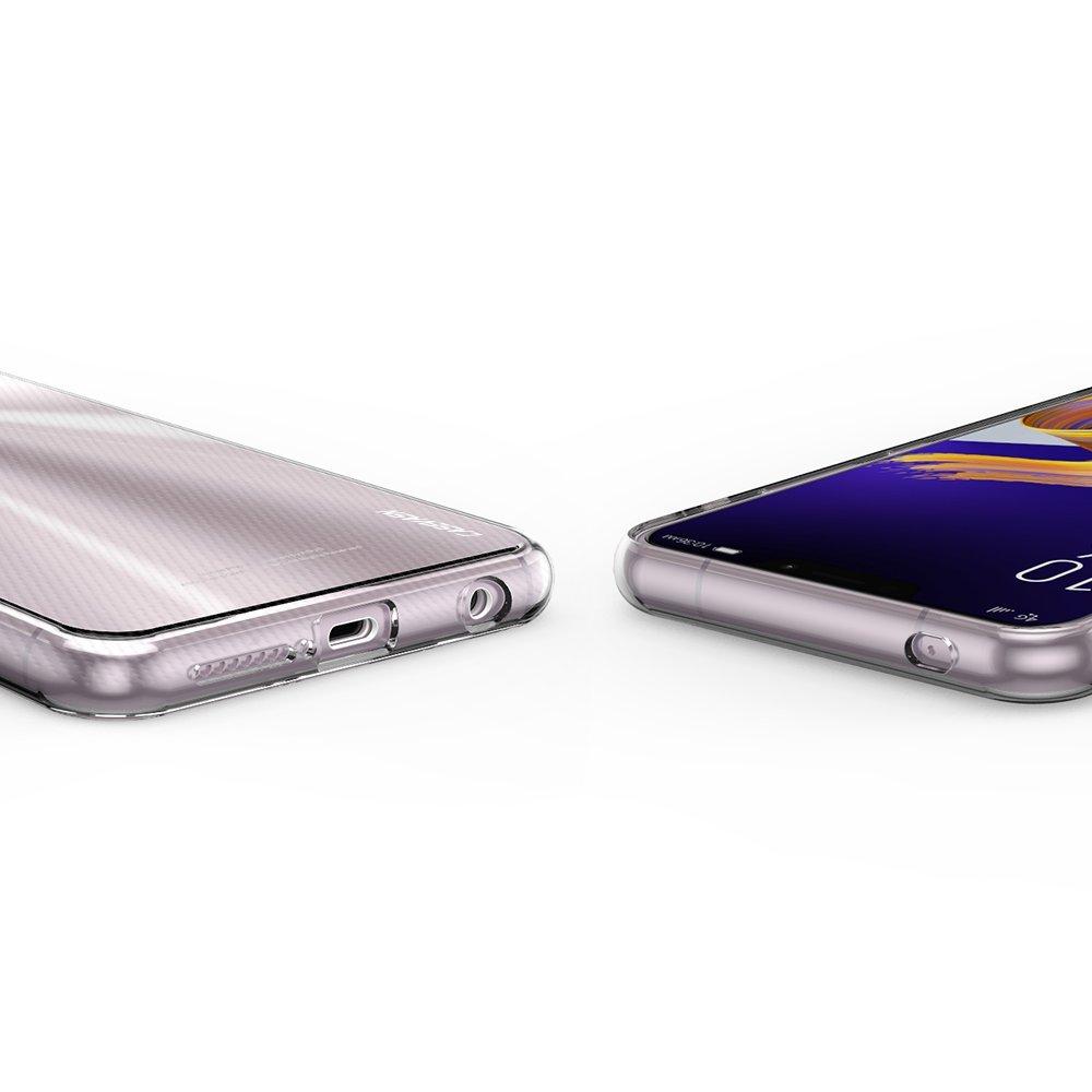 Ốp lưng silicon dẻo trong suốt Loại A cao cấp cho ASUS Zenfone 5z 2018 ZS620KL