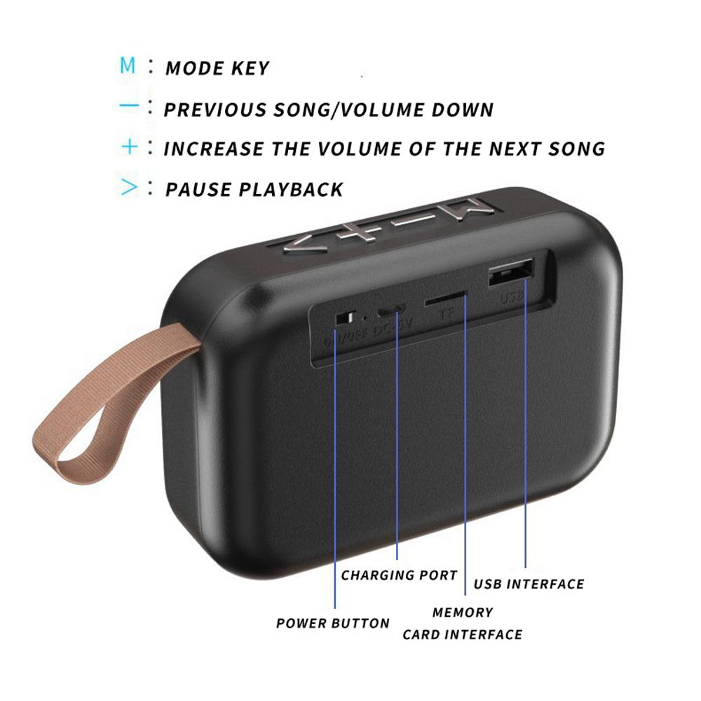 Loa ngoài trời âm trầm không dây đa chức năng