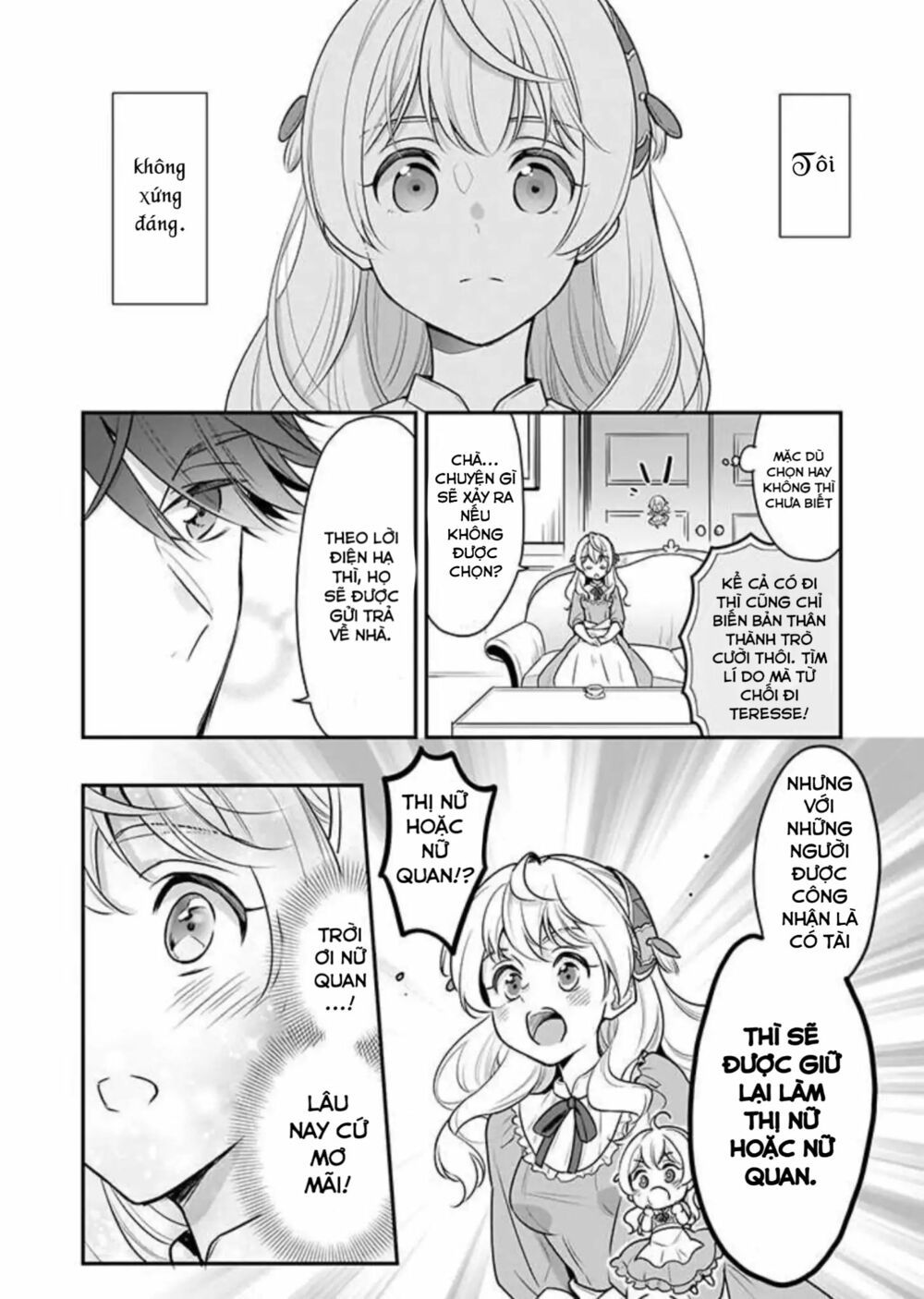 tôi là ứng cử viên cho vị trí hoàng tử phi nhưng tôi chắc kèo là tôi trúng rồi! chapter 1 16