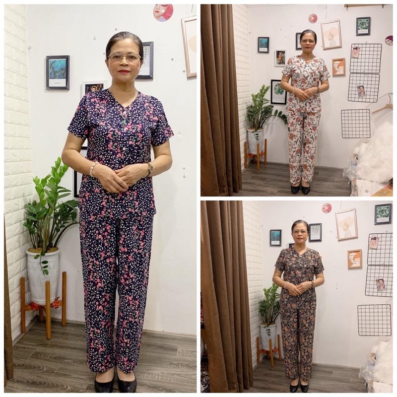 Bộ Lanh Trung Niên Quần Dài Áo Mở KhuyBộ Lanh Việt Thắng