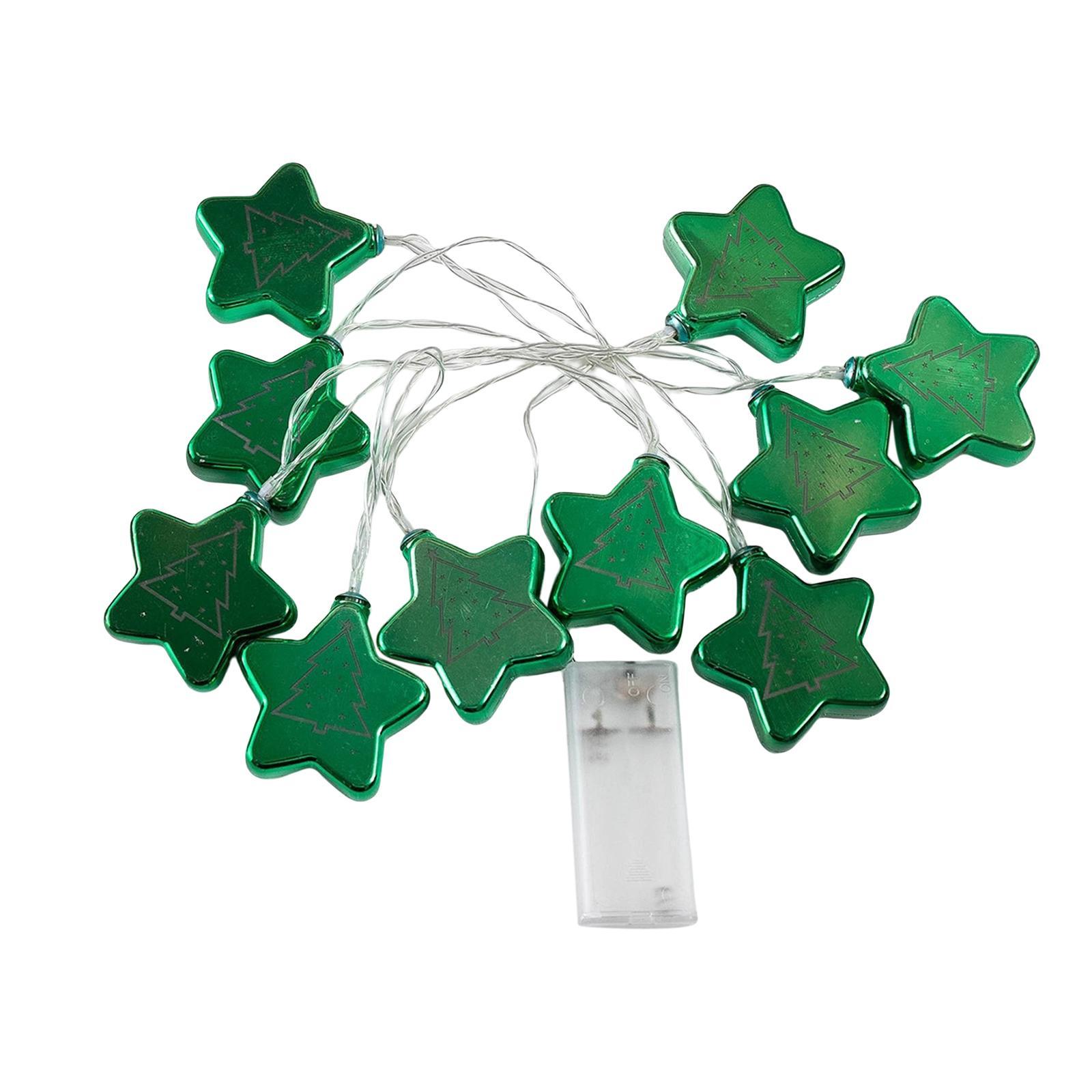 Star Christmas String Light LEDs for Holiday Garden