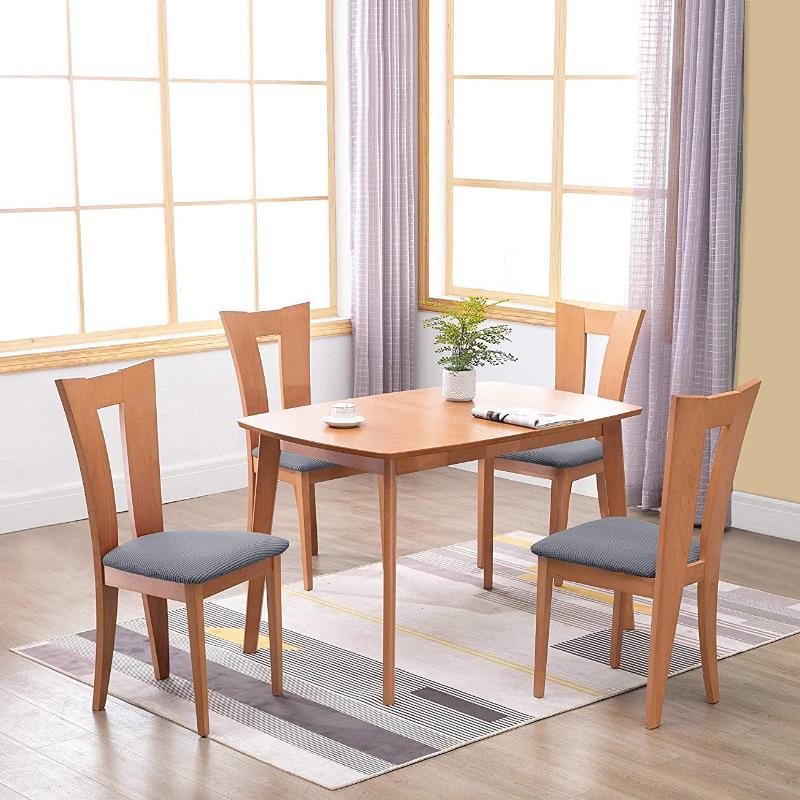 Bọc ghế Jacquard cho ghế ăn Bọc ghế căng bọc đệm ghế Bọc ghế nhà bếp có thể tháo rời có thể giặt được