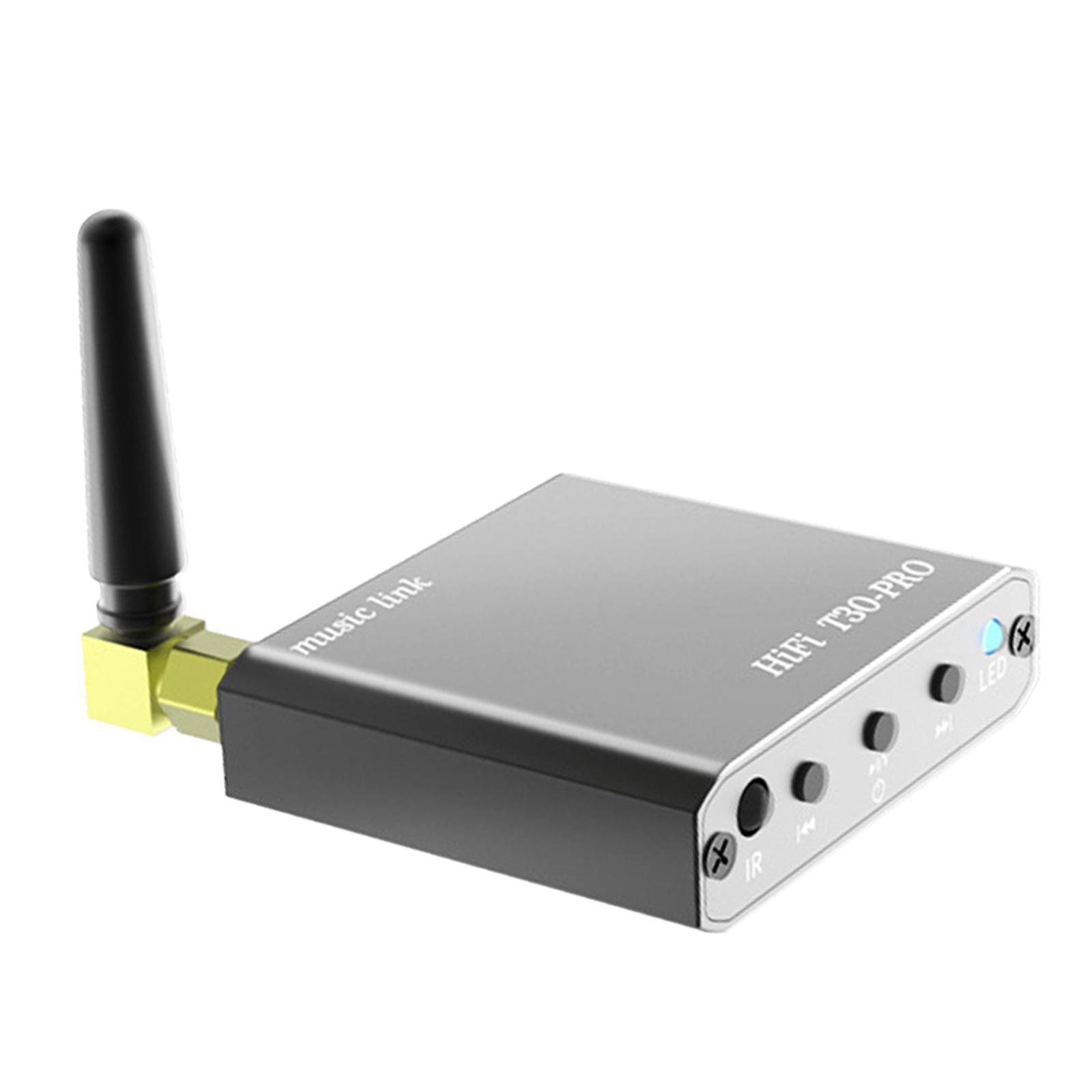 5.2 Receiver for Car, AUX Adapter, Music Receiver for Home Stereo/Wired Headphones/Hands Free Call
