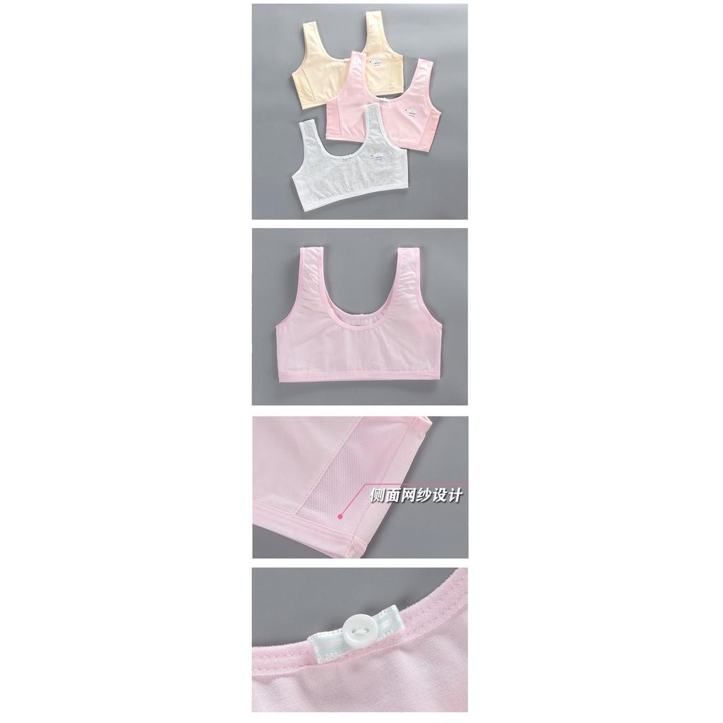Bra / Áo Lá Học Sinh Hai Lớp Cotton Xuất Hàn Hàng Loại Đẹp.