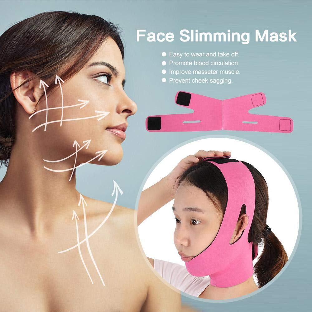 Đai nâng cơ mặt, Băng V-Band, Băng nâng cằm đôi Ace-Lift, Mặt nạ định hình khuôn mặt