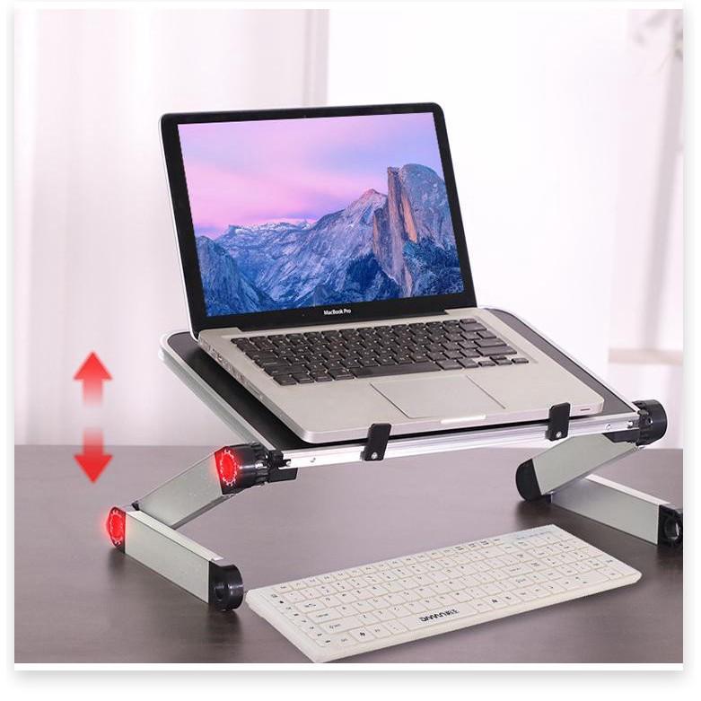 Kệ 360° điều chỉnh tư thế đọc sách, Laptop Aluminium ABS  ️ FREESHIP ️