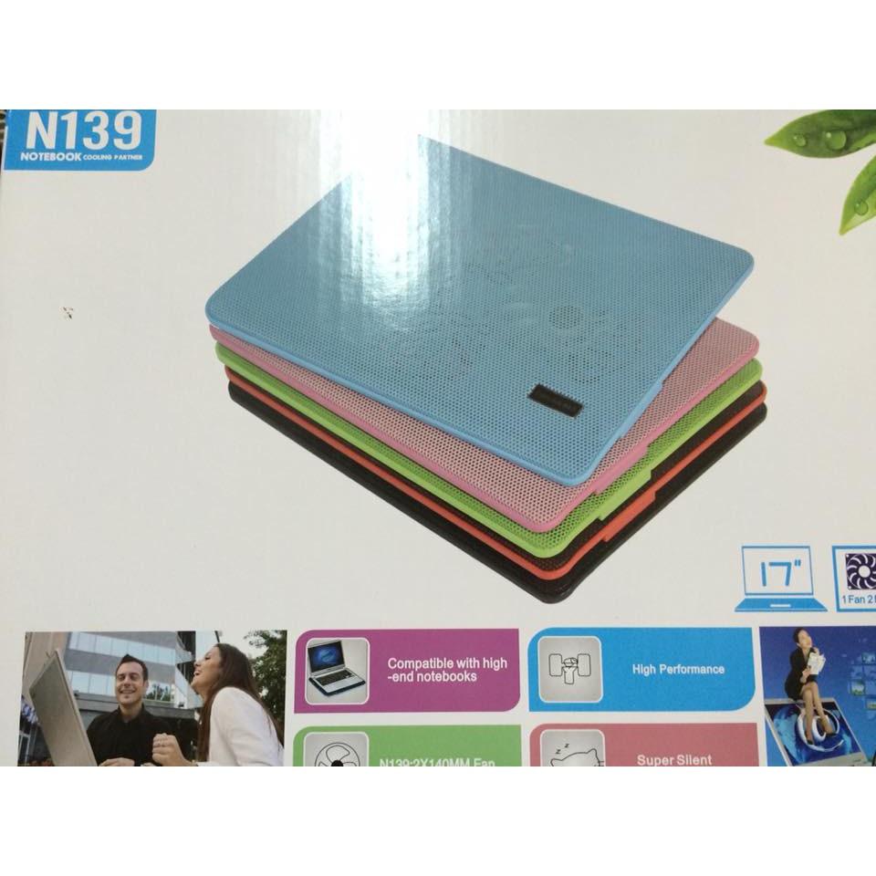 Đế Tản Nhiệt Laptop N139 (2 quạt chạy cực êm)