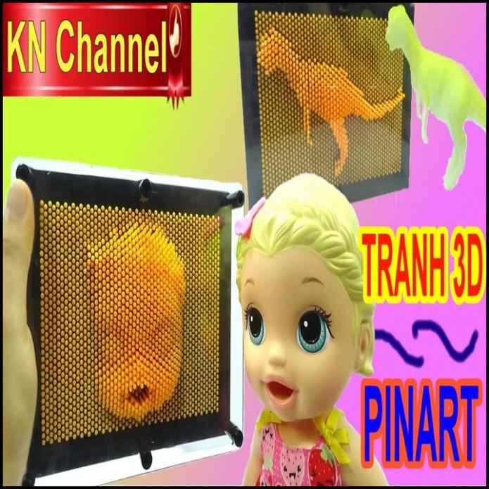 Đồ Chơi Phát triển tư duy Cho Bé - Bảng đinh 3d nghệ thuật Pinart