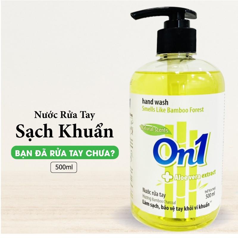 Nước rửa tay sạch khuẩn On1 500ml hương BamBoo Charcoal RT507