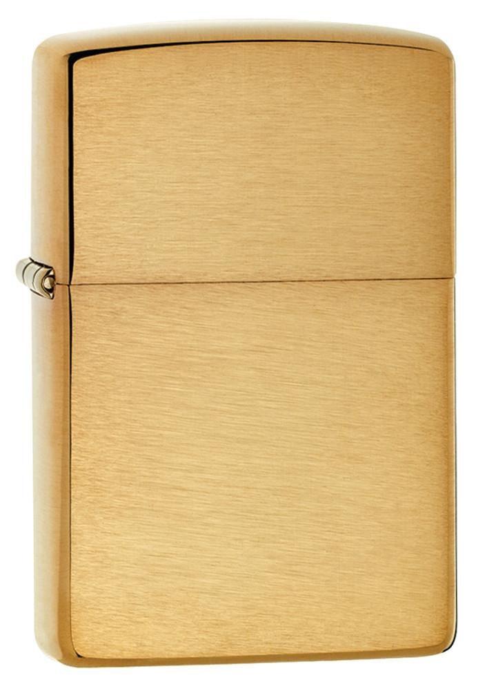 Bật Lửa Zippo Armor Brushed Brass 168