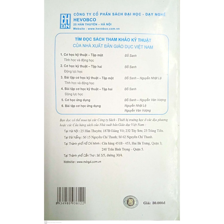 Cơ Học Kỹ Thuật Tập 1- Tĩnh Học Và Động Học