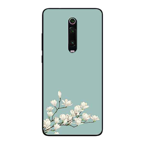 Ốp Lưng in cho Xiaomi Mi 9T Mẫu Hoa Khô - Hàng Chính Hãng
