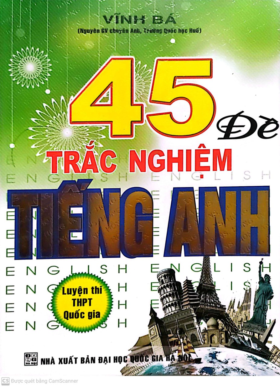 45 Đề Trắc Nghiệm Tiếng Anh