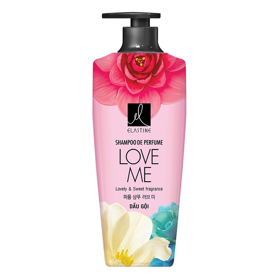 Dầu Gội Nước Hoa Elastine De Perfume Love Me (600ml)