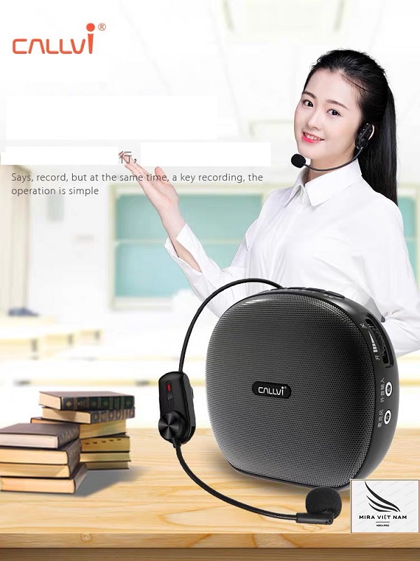 Máy trợ giảng không dây Callvi V639 UHF hàng chính hãng