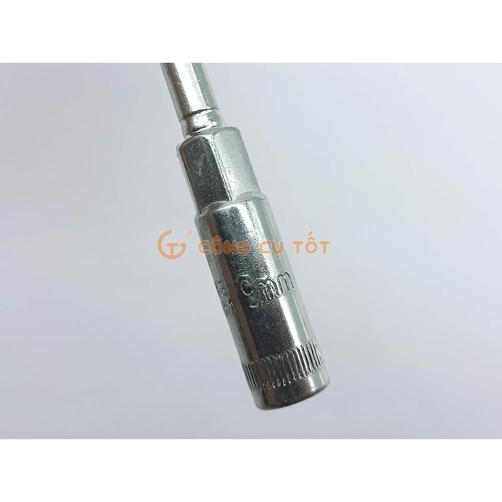 Tuýp chữ T cán bọc nhựa vàng 9mm