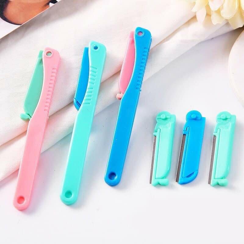 DAO CẠO LÔNG MÀYMIỄN PHÍ VẬN CHUYỂNTỈA LÔNG MÀY AILIN TẶNG KÈM 1 LƯỠI DAO THAY THẾ TIỆN DỤNG