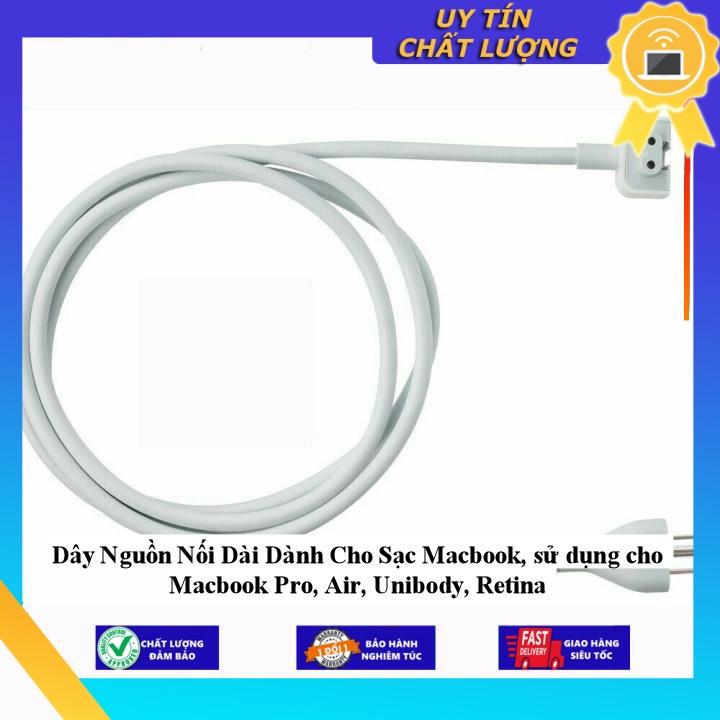 Dây Nguồn Nối Dài dùng cho Sạc Macbook, sử dụng cho Macbook Pro, Air, Unibody, Retina - Hàng Nhập Khẩu New Seal