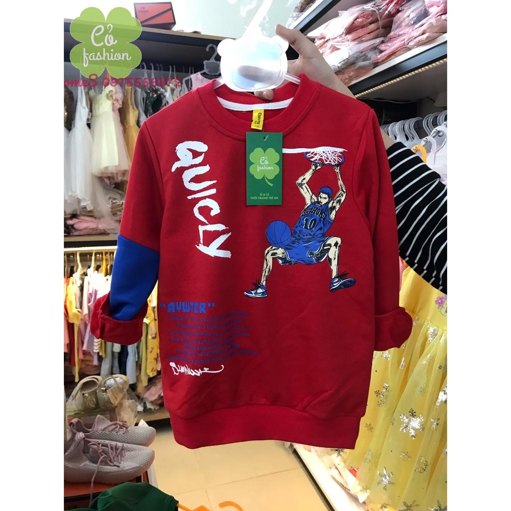 Áo thun tay dài đỏ