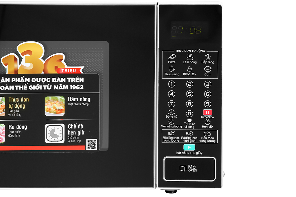 Lò vi sóng 23L Sharp R-370VN-S - Hàng chính hãng