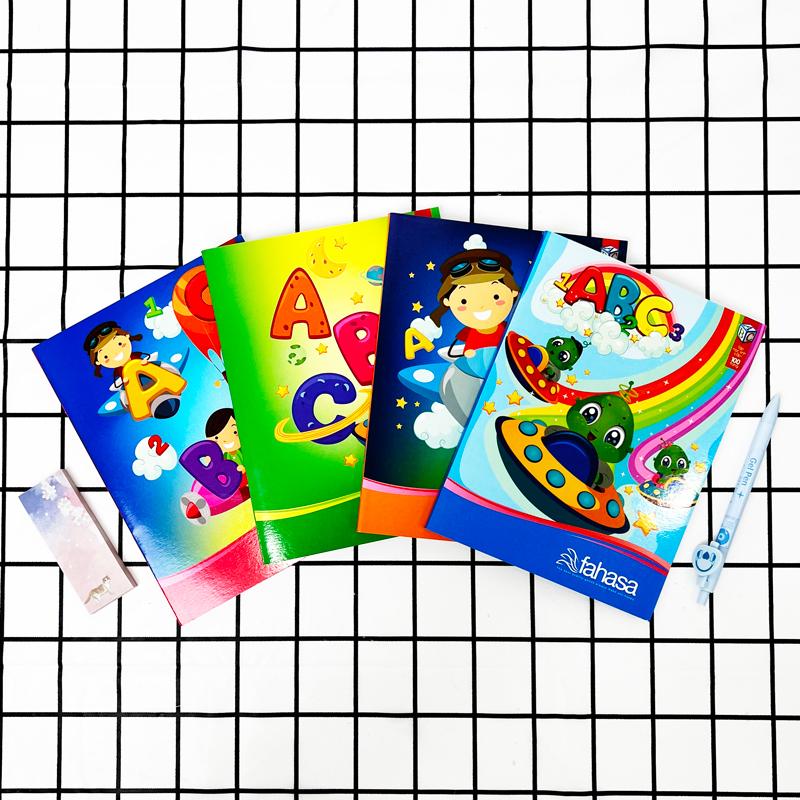 Combo 5 Tập Học Sinh 4 Ô Ly 100 Trang ĐL 120g/m2 - FAHASA - Vũ Trụ Của Em (Mẫu Màu Giao Ngẫu Nhiên)