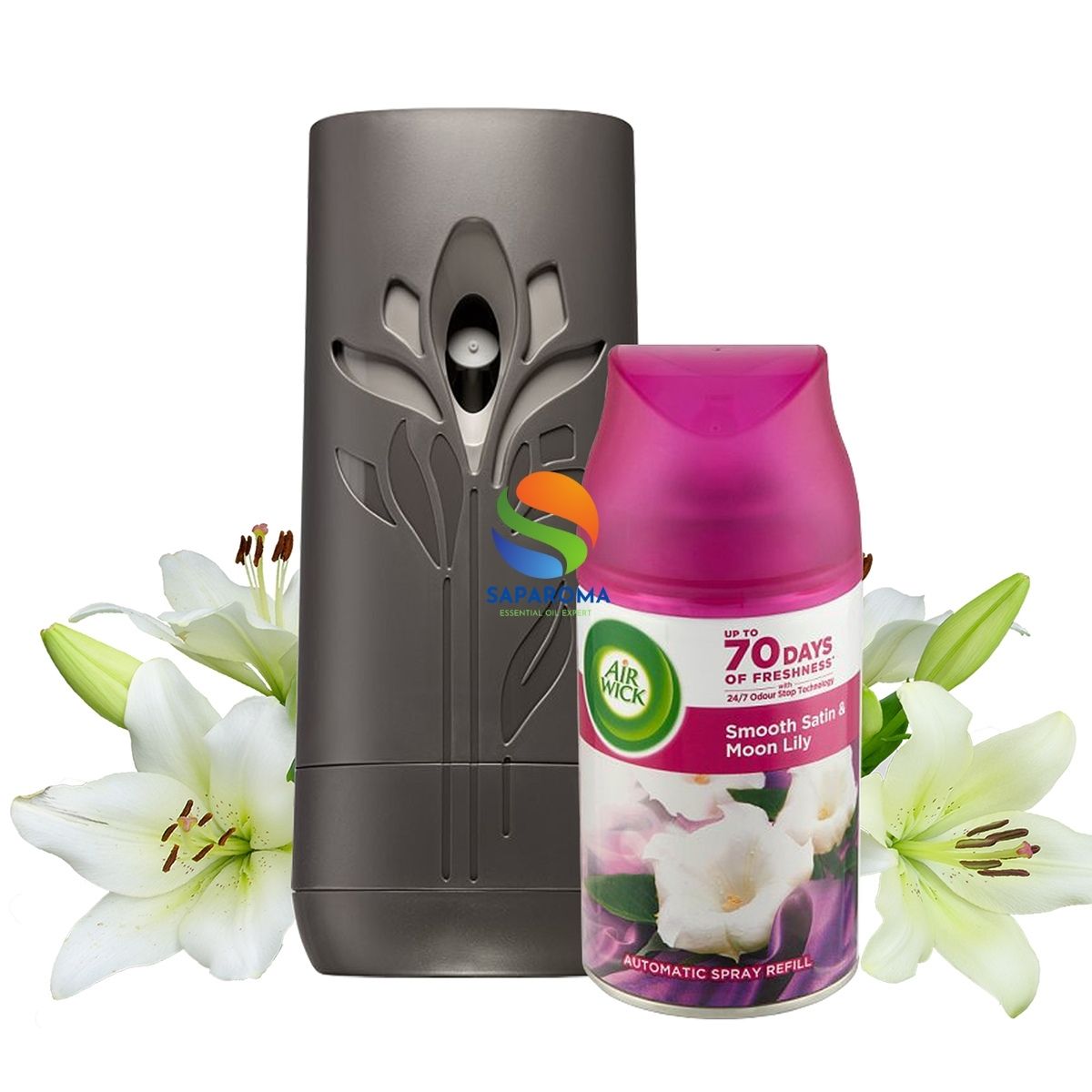 Combo 2 Bộ xịt thơm phòng tự động Air.Wick 250ml, nhập khẩu Châu Âu