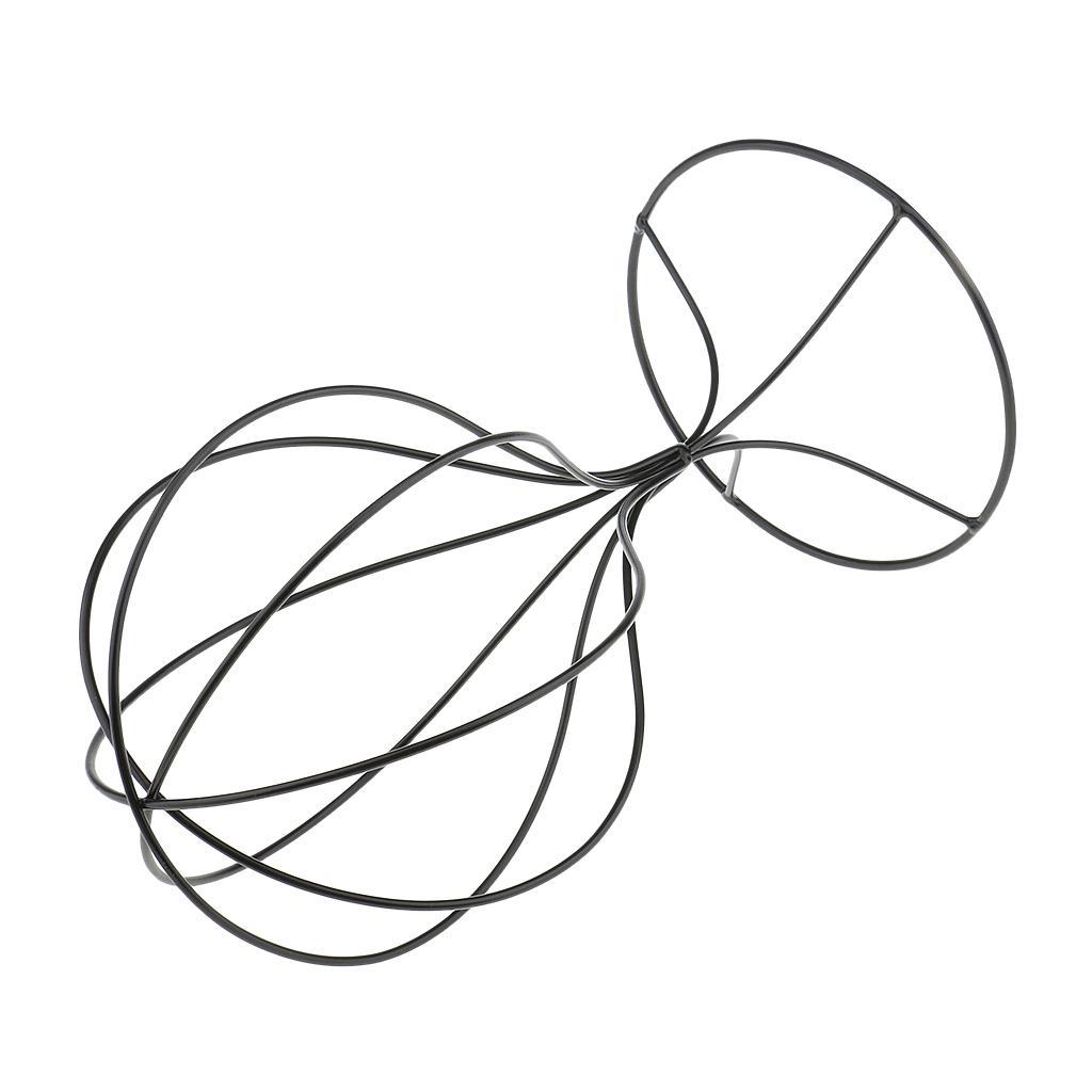 6Pcs Metal Hat Holder Hair Wigs Rack Stand Round Base Tool for Shop Home