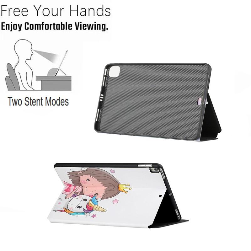 Ốp lưng da nắp gập in hình cho Lenovo Tab M10 TB-X605FC TB-X605LC